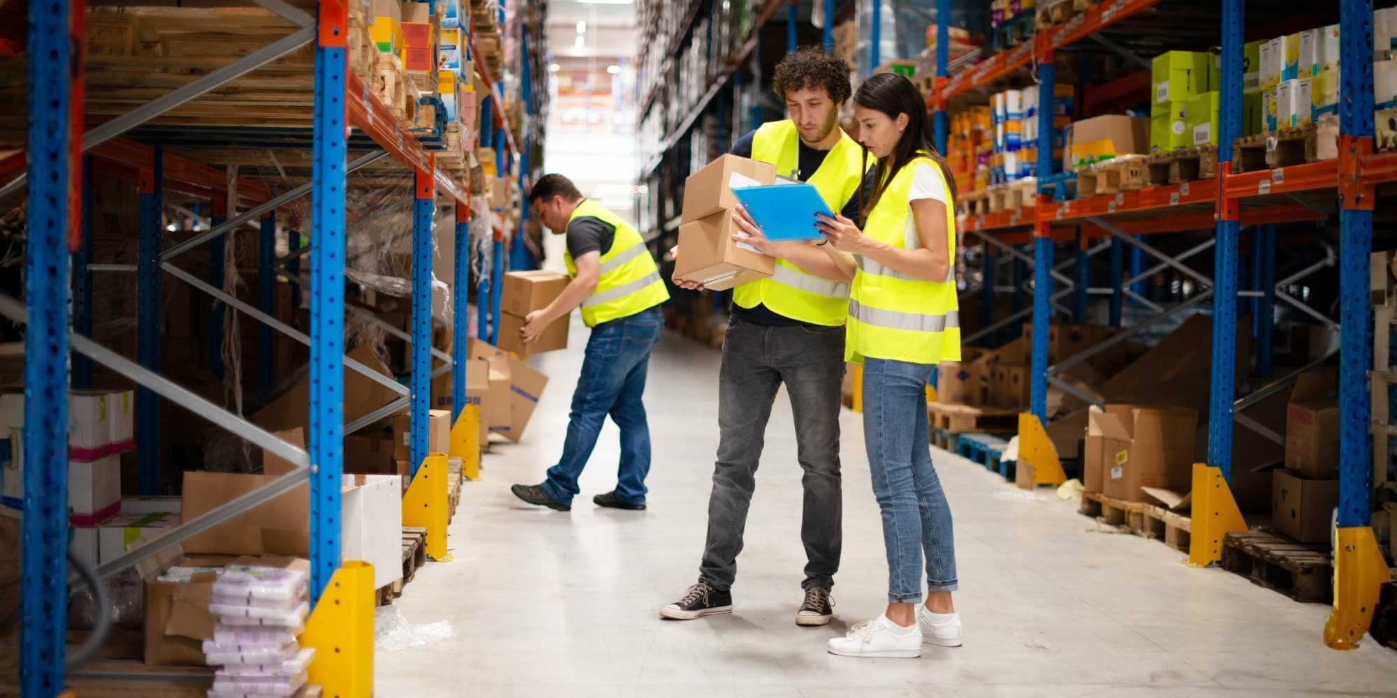 Recepción de mercancia en México